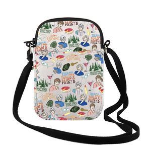 Sitcom Gift Golden Tv Theme Crossbody Bag Funny Golden Bag Friend Family V
